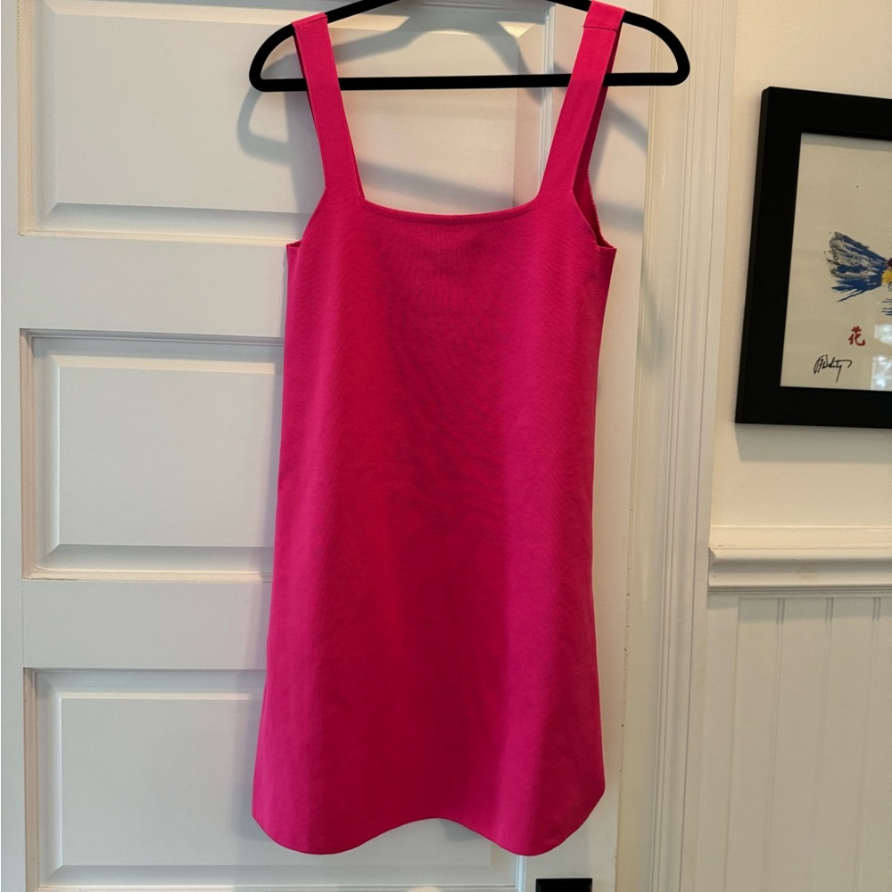 Zara pink shift dress. Size medium. Never worn